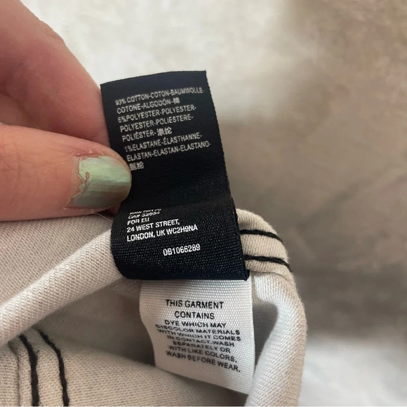 Free people Midnight bleach dyed denim mini skirt women’s size 0 - Picture 9 of 9